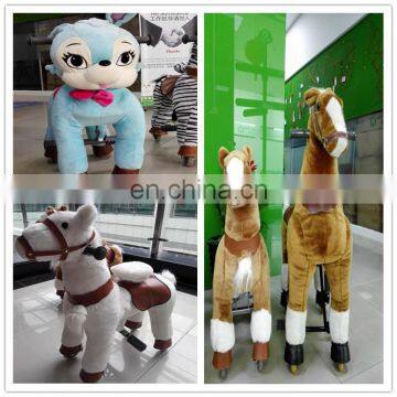 New arrival!!!HI CE ride on cycle for kids,mechanical ride on horse toy