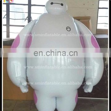 Large inflatable baymax cartoon,hot design cartoon model,cutomize cartoon decoration