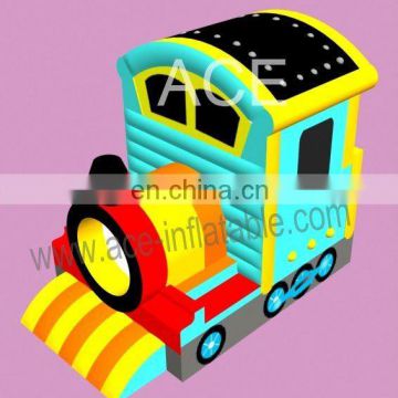 circus train theme commercial inflatable bouncer