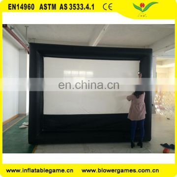 0.9mm PVC Tarpaulin Air Sealed Outdoor Inflatable Movie Screen For Sale