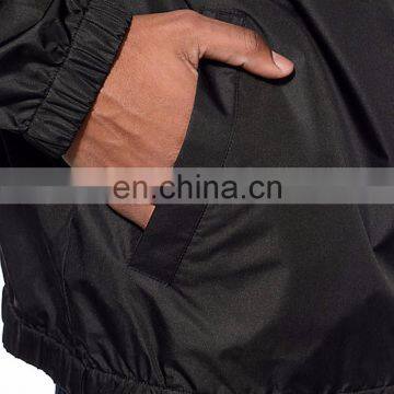 Mens 100%polyester Lightweight Waterproof&windproof Windbreaker Jacket photo-2