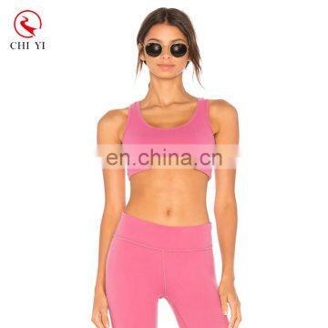 2017 oem fitness dri fit sexy push up sports bra custom made ladies sports bra
