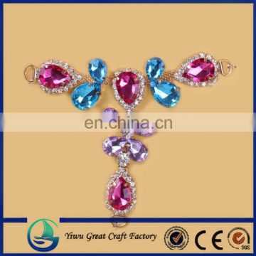 Best Design Rhinestone Shoe Chain for Lady Slipper