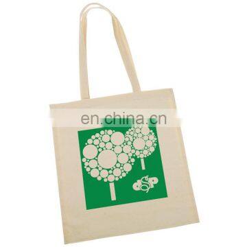 Cotton Material and Handled Style Canvas Tote Bag photo-3