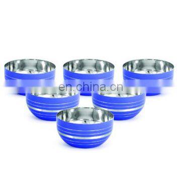 Stainless steel good quality & daily use kitchenware assistant bowls