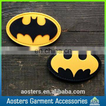 2017 Custom rubber wholesale pvc logo rubber patch