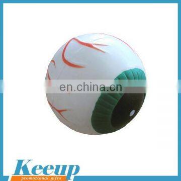 Eyeball stress ball pu toy stress ball customized logo stress relievers