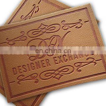 excellent quality genuine alloy accessories leather label