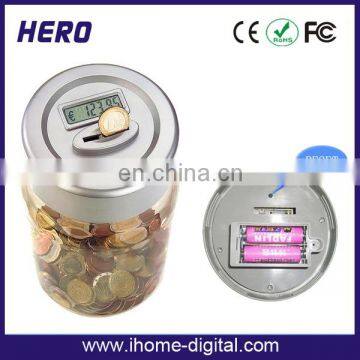 Hot Selling Bank Digital Coin Counting Money Jar Cute Slot Machine Money Box photo-3