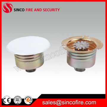 Concealed fire sprinkler for fire fighting