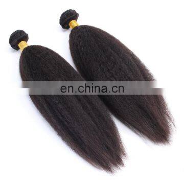 Kinky Straight Wholesale Virgin Human Hair Extensions Indian photo-5