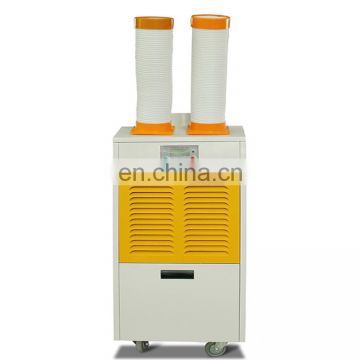 Portable spot air cooler industrial with strong wheels and 15L big water tank for Japan and korea.