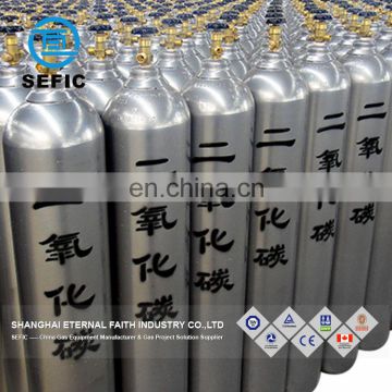 QF-2 Valve 50 L Seamless Steel Oxygen/Nitrogen/Argon/CO2 Industrial Gas Cylinder