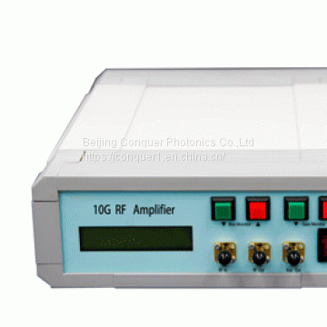 ROF-RF-10-HO type 10G high voltage output broadband microwave amplifier