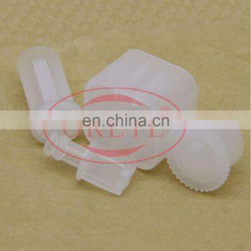 Auto Fuel Injector Plastic Cap High pressure Inlet Port Cap For Injector Nozzle 0445110 Series 4 Pieces / Set