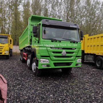 SINOTRUK HOWO used Dump Truck 8X4 40 Tons With Big Capacity For Sale