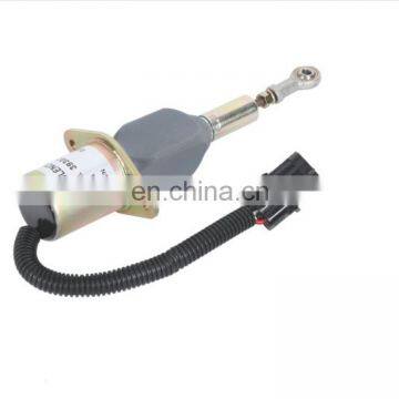 Fuel Shut-Off Solenoid 3928161 3930234 3964624 6740-01-2310 SA-4335-24 FS30E-24 MXL-028 fits R220-5 R300 PC360-7 5.9L-8.3L 24V