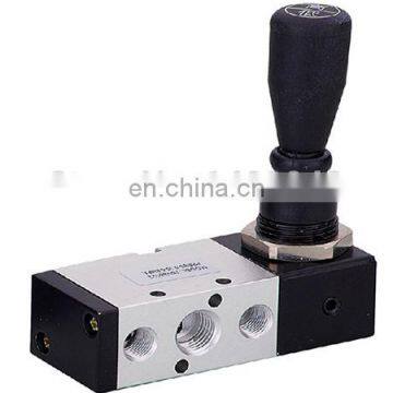 GOGO ATC 2 Position Pneumatic Manual 3 Way Valve TSV98321-M Port 1/8" BSP Hand Control Valve With Mechanical Lock photo-3
