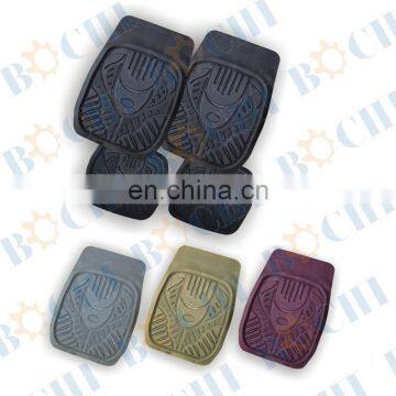 Non-slip design muti-choice car floor mat with good quality