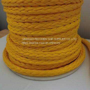 RECOMEN supply good quality abrasion  resistance ropes 8mm uhmwp rope