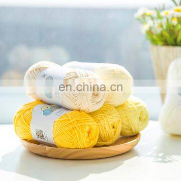 Yarncrafts Abrasion-resistant Recycled Soft Acrylic Cotton Knitting Blended Yarn photo-3