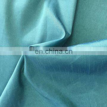Chinese Supplier 100% Polyester Faux Dupioni Silk Fabric for Dress photo-2