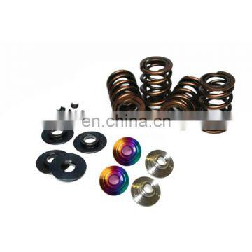 Race Parts Single Spring Titanium Retainer Kit for Honda LS B18A B18B B18c GSR B16 B20 STD Size Dish Intake Exhaust Engine Valve photo-2