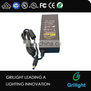 TUV UL PSE Certificate 36w ac to dc Power Adapter With US EU AU UK Input Plug