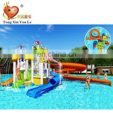 2019 Big Interactive Water House And  water  fiberglass Slide