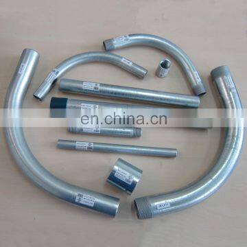 Galvanized Electrical Rigid Conduit Nipple Pipe Fittings With Smooth Welded Seam of Low Price Ul6 Standard photo-5