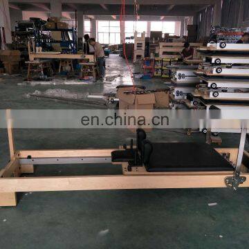 2020 Most Popular High Quality Balance Body Pilates Reformer Machine White Maple Wood Pilates Bed For Yoga photo-5