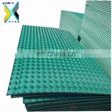 Temporary grass protection mats, solid ground traction mats building site floor protection mats