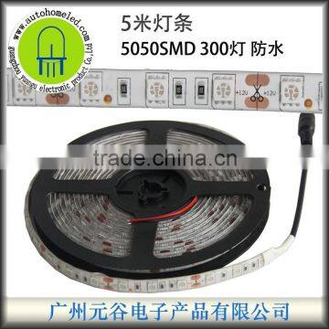 5M 16.4Feet Yellow LED Flexible Strip 300SMD 5050 With DC Connector photo-2