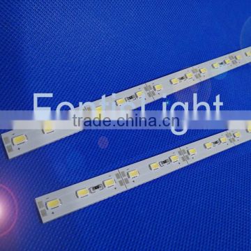 Non-waterproof SMD5730 Led Rigid Bar 12V 55~60lm/led CRI>80 60leds/M