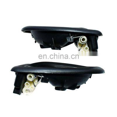 Free Shipping!2 Pcs INNER DOOR HANDLE BLACK 7700415975 FOR RENAULT CLIO II MEGANE TRAFIC