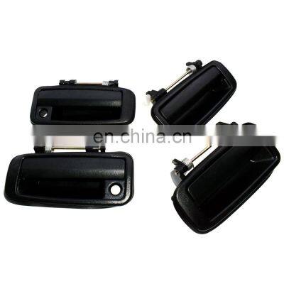 Free Shipping!For Toyota Corolla 1988-1992 Set of 4Pcs Black Outside Exterior Door Handle New