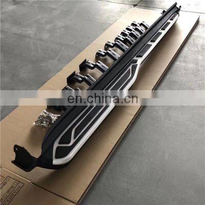 Car Side Bar Foot Board Pedal Plate Side Step for Car Bar Aluminium Running Board Fit for Geely New Vision X6 2018
