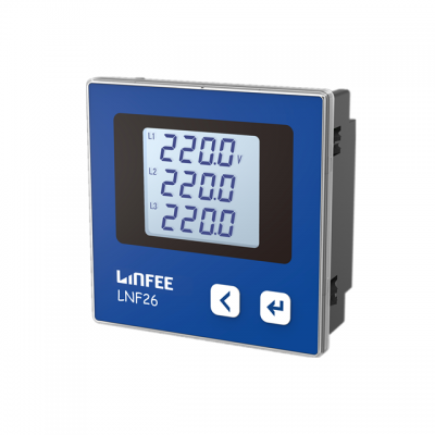 LNF26 LCD display RS485 communication 3 phase panel smart energy meter