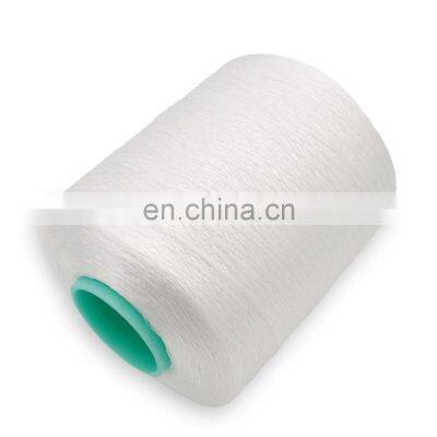 Best Selling high tenacity raw white 100% polyester  industrial bonded polyester thread