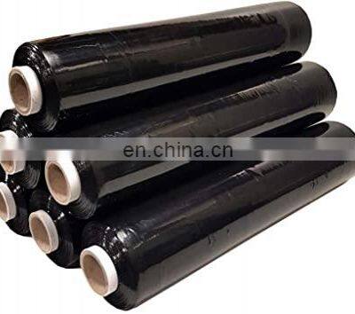 Black Hand Use LLDPE Pallet PE Stretch Film Pallet Wrap Stretch Film