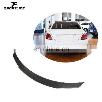 Carbon Fiber C205 Trunk Spoiler for Mercedes-BENZ C180 C200 C250 C300 C350 C43 C63 AMG 2015-2015 Base/4Matic Coupe 2-Door