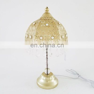 Retro Moroccan Desk Decoration Lighting  Acrylic Beads Electric Traditional Table Lamp