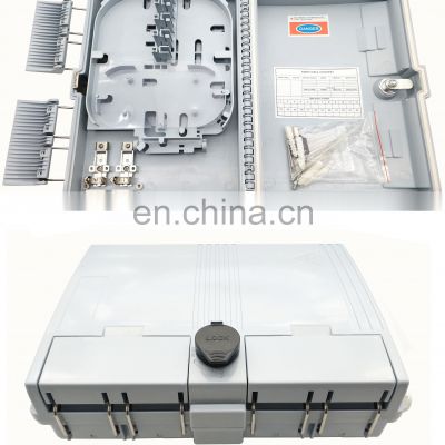 8 Core with SC connector Fiber Terminal Box Gray 1*8 Fiber Distribution Box fibra optica 8 Port Fiber Distribution Box