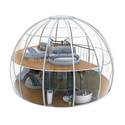 Movable Perfab Bubble House Different Size Option Dome Pod photo-3
