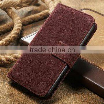 Popular Leather Cover for Galaxy S6, for Samsung S6 Phone Covers