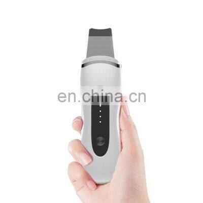 YOUMAY  Portable electric ultrasonic spatula skin scrubber face peeling machine facial massager