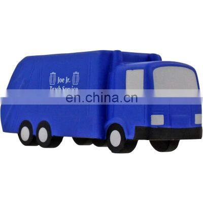 High Quality Custom Logo Foam White Bus Stress Ball for Promotional photo-4
