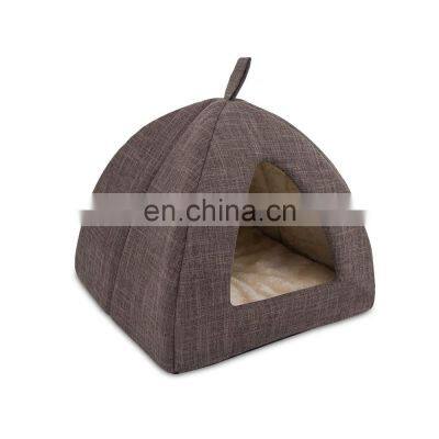 Manufacturer wholesale OEM custom cheap warm detachable modern pet tent house for sale