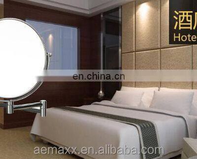 2 Sides Led Lighted Wall-mounted Extendable Girls' Makeup Mirror photo-4