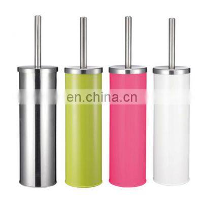 powder coating color toilet brush holder set